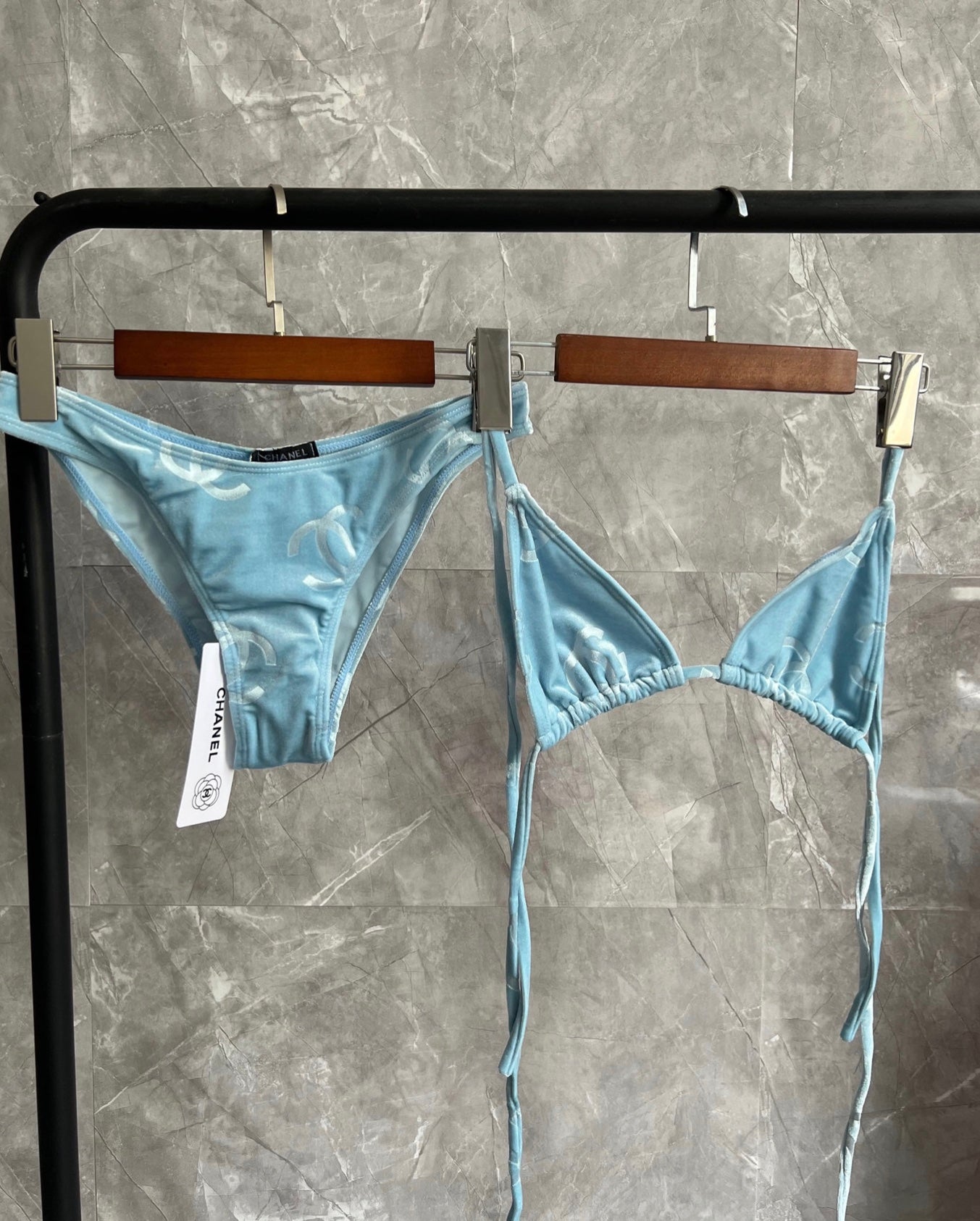 Blue C Bikini Set