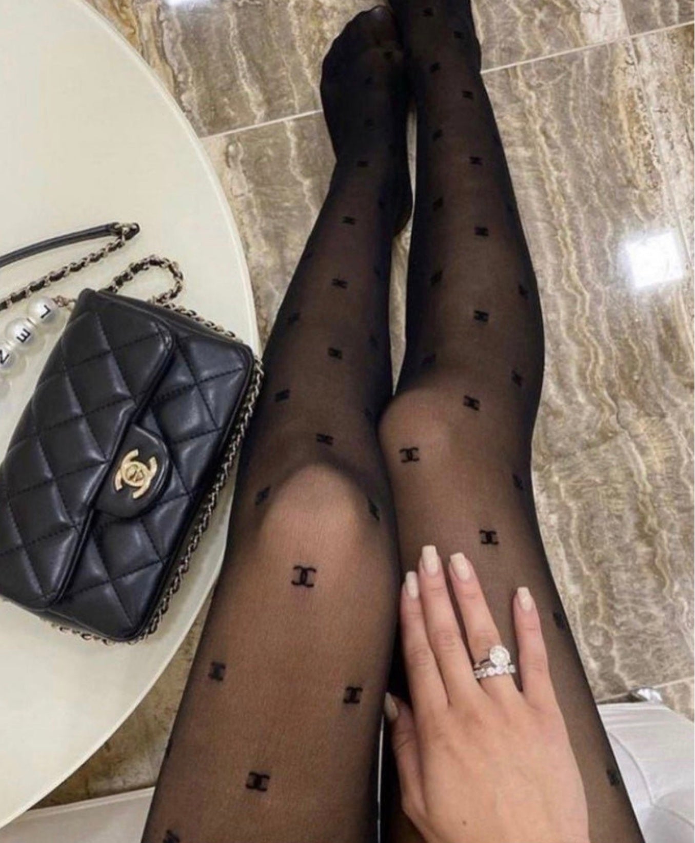 Black C Tights