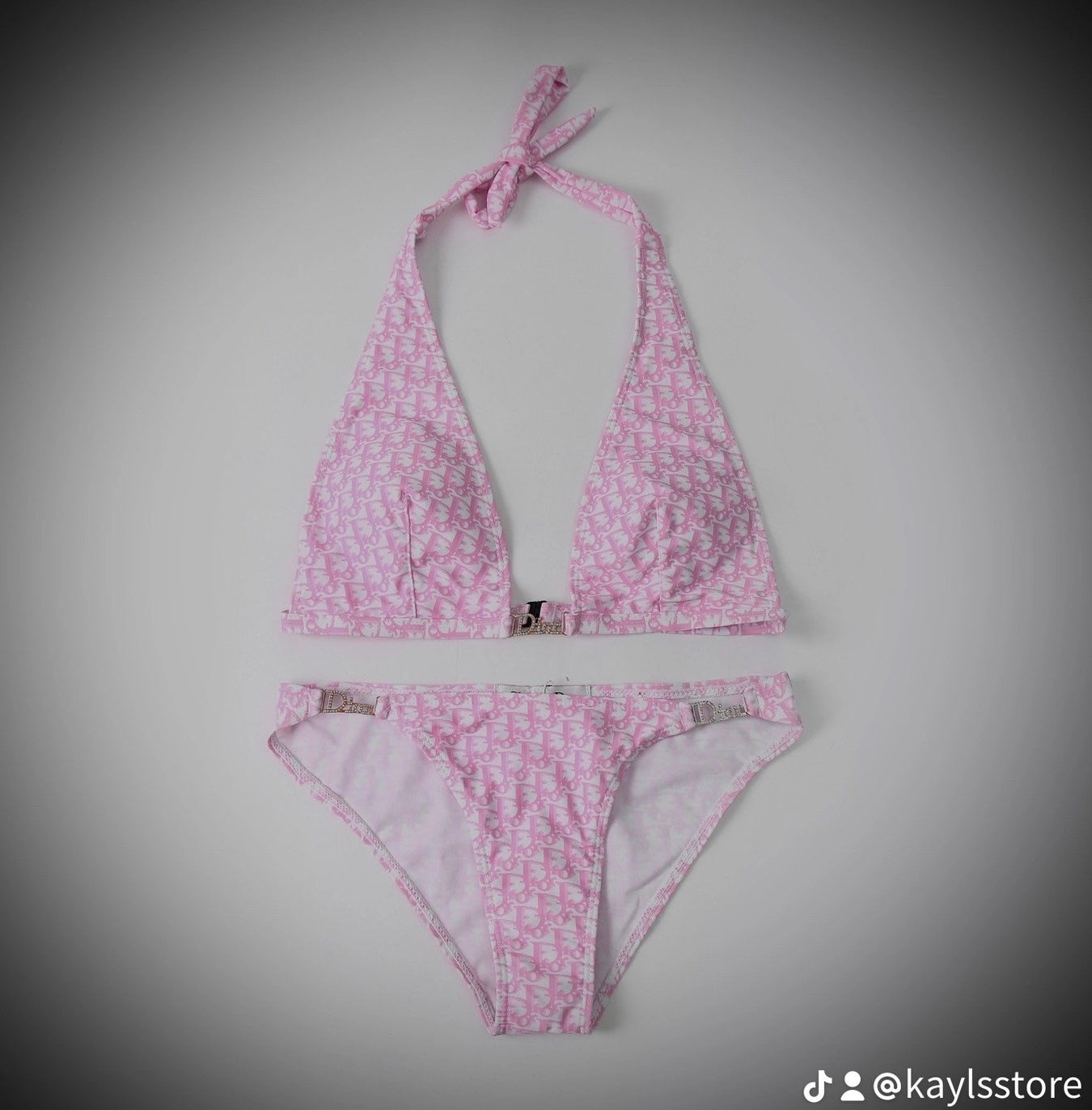 Pink D Gem Bikini Set