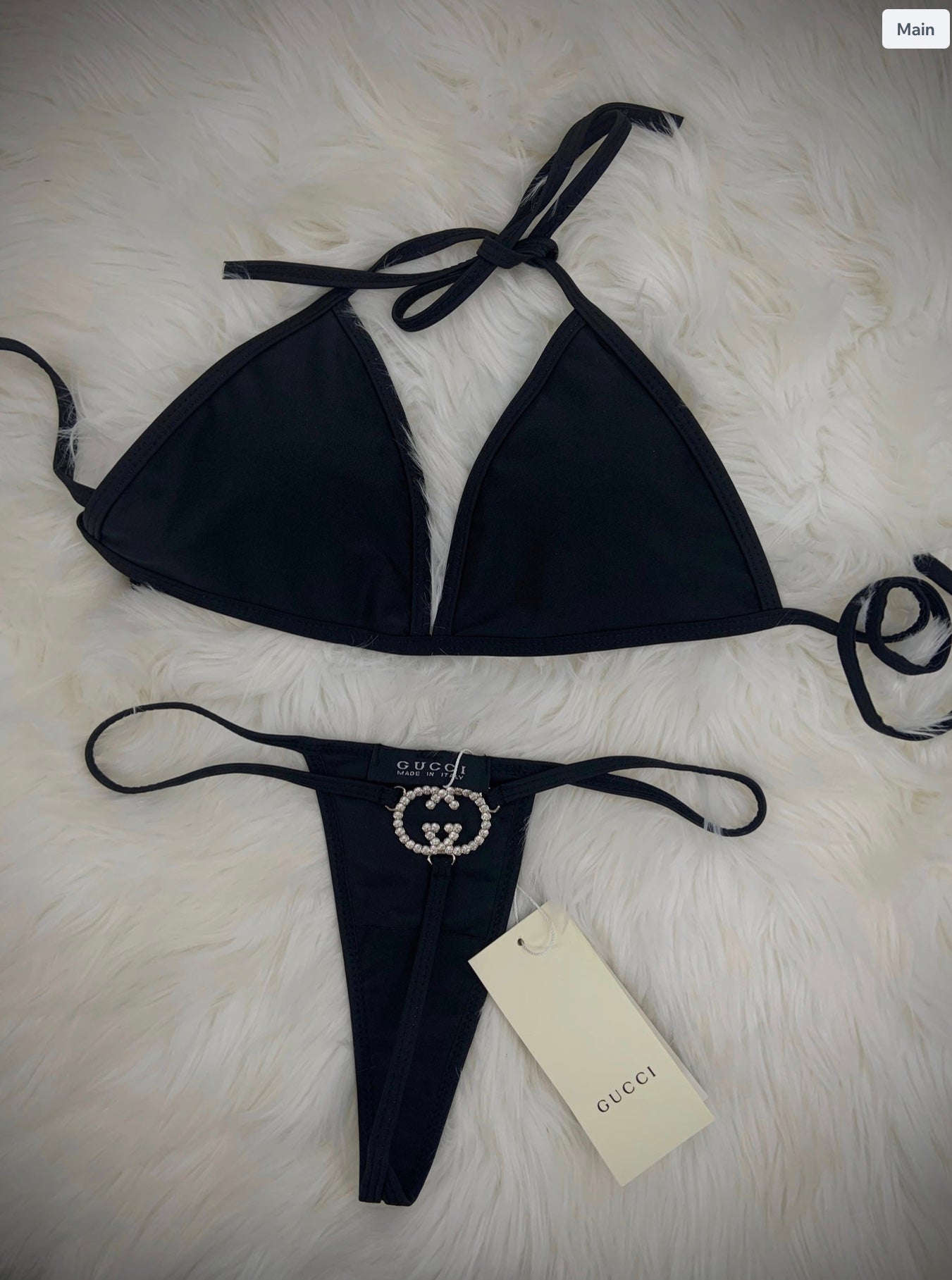 G Gem Thong Bikini Set